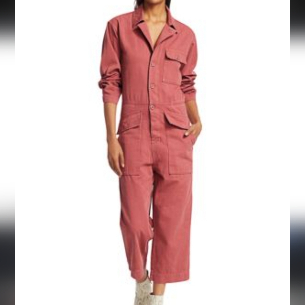 Current/Elliott Dusty Rose Jumpsuit